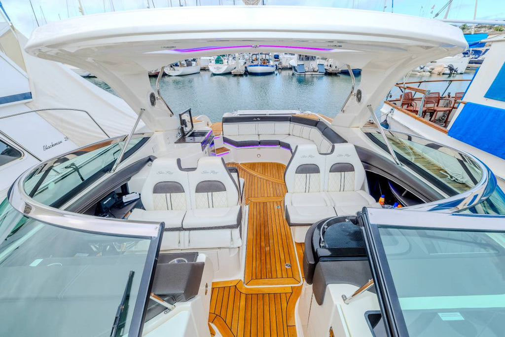 Sold! 2017 Sea Ray SLX350... Located in San Diego, Ca... Offered by Yacht Coast Yacht Sales