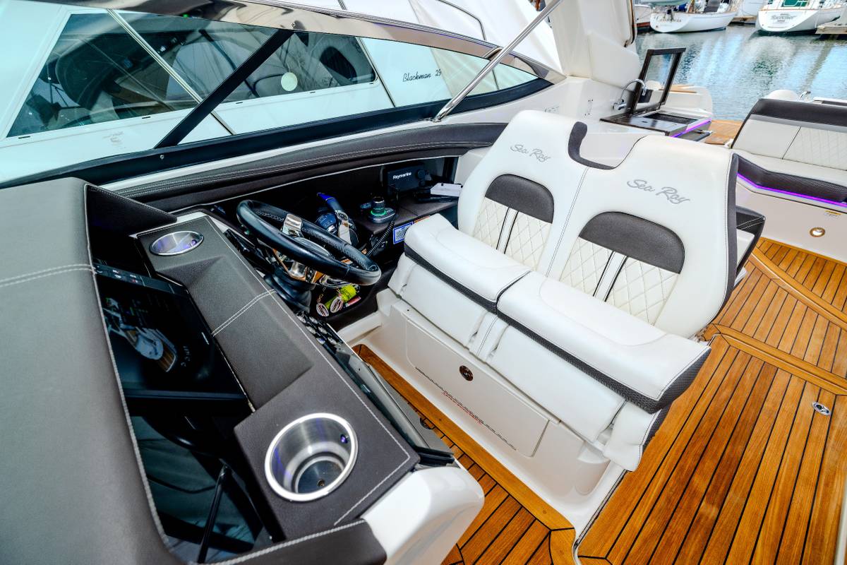 Sold! 2017 Sea Ray SLX350... Located in San Diego, Ca... Offered by Yacht Coast Yacht Sales