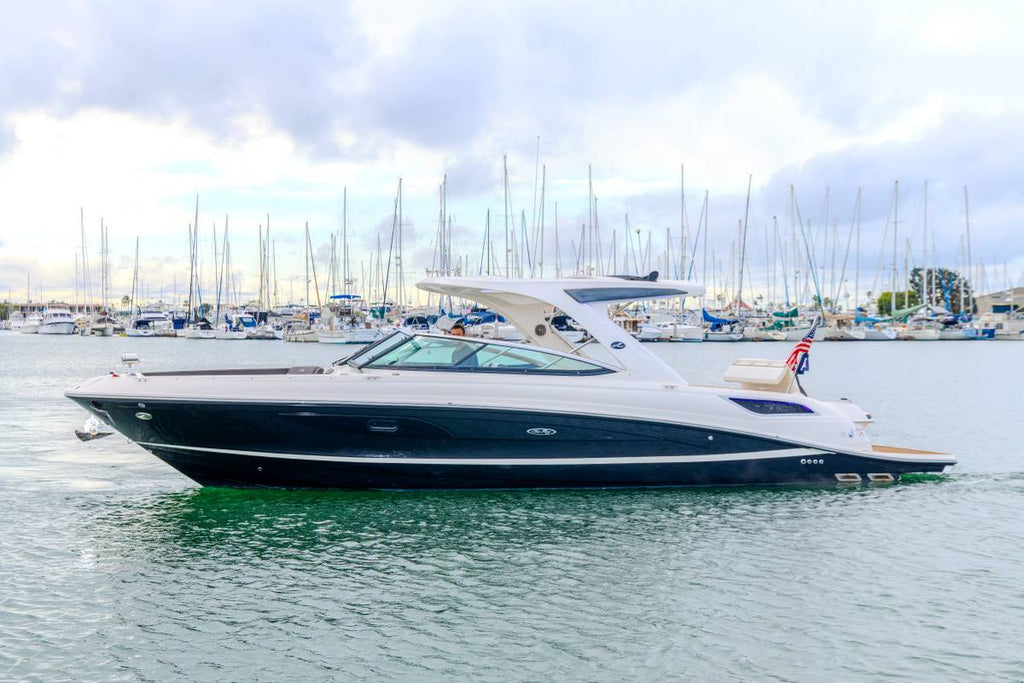 Sold! 2017 Sea Ray SLX350... Located in San Diego, Ca... Offered by Yacht Coast Yacht Sales