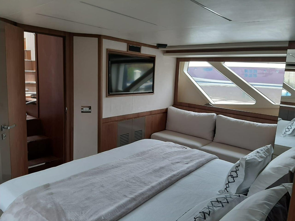 2020 Intermarine 80 Located in Guaruja, Brazil... Offered by Yacht Coast Yacht Sales