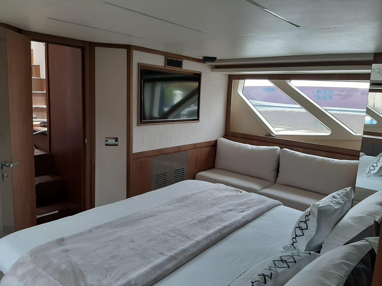 2020 Intermarine 80 Located in Guaruja, Brazil... Offered by Yacht Coast Yacht Sales