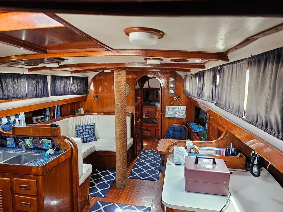 1981 Robert Perry 47' Center Cockpit... Located in San Diego, Ca... Offered By Yacht Coast Yacht Sales.