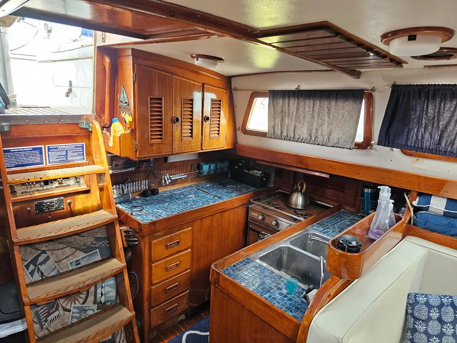 1981 Robert Perry 47' Center Cockpit... Located in San Diego, Ca... Offered By Yacht Coast Yacht Sales.