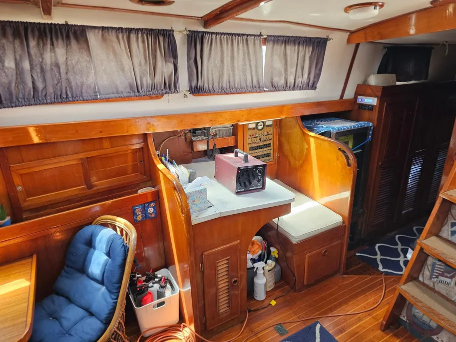 1981 Robert Perry 47' Center Cockpit... Located in San Diego, Ca... Offered By Yacht Coast Yacht Sales.