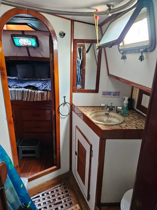 1981 Robert Perry 47' Center Cockpit... Located in San Diego, Ca... Offered By Yacht Coast Yacht Sales.