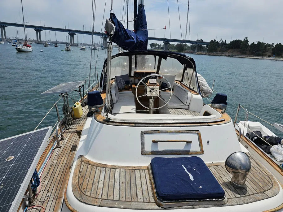 1981 Robert Perry 47' Center Cockpit... Located in San Diego, Ca... Offered By Yacht Coast Yacht Sales.