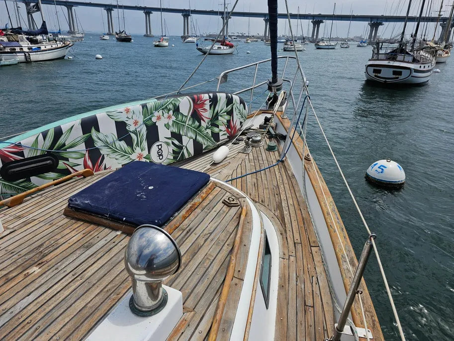 1981 Robert Perry 47' Center Cockpit... Located in San Diego, Ca... Offered By Yacht Coast Yacht Sales.