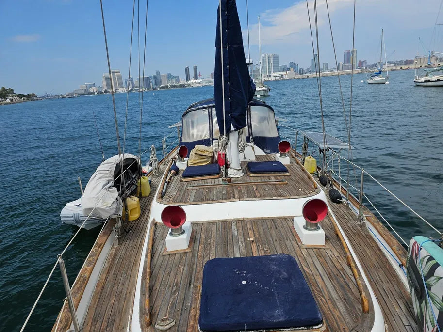1981 Robert Perry 47' Center Cockpit... Located in San Diego, Ca... Offered By Yacht Coast Yacht Sales.