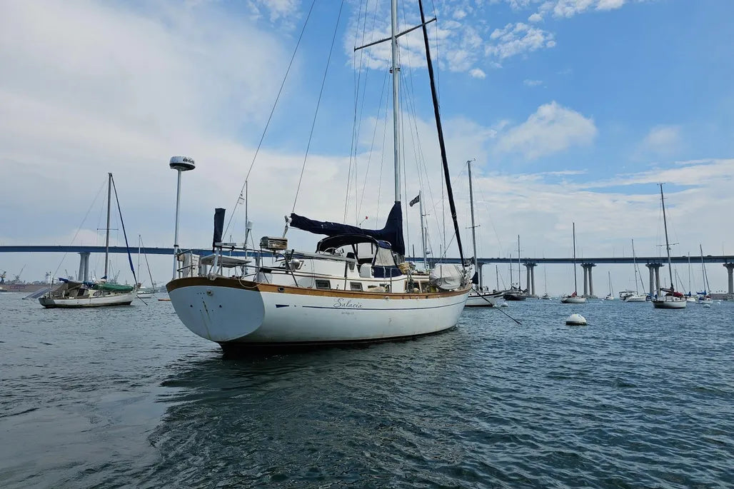 1981 Robert Perry 47' Center Cockpit... Located in San Diego, Ca... Offered By Yacht Coast Yacht Sales.