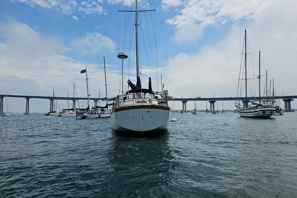1981 Robert Perry 47' Center Cockpit... Located in San Diego, Ca... Offered By Yacht Coast Yacht Sales.