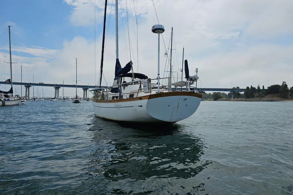 1981 Robert Perry 47' Center Cockpit... Located in San Diego, Ca... Offered By Yacht Coast Yacht Sales.