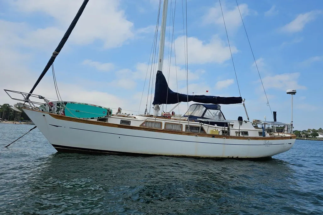 1981 Robert Perry 47' Center Cockpit... Located in San Diego, Ca... Offered By Yacht Coast Yacht Sales.