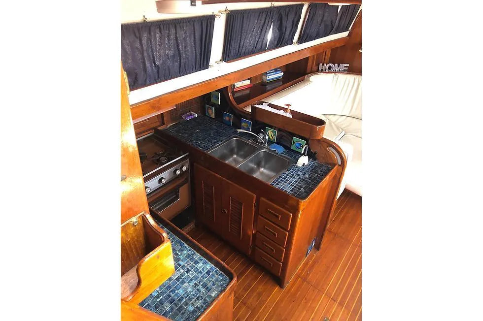 1981 Robert Perry 47' Center Cockpit... Located in San Diego, Ca... Offered By Yacht Coast Yacht Sales.
