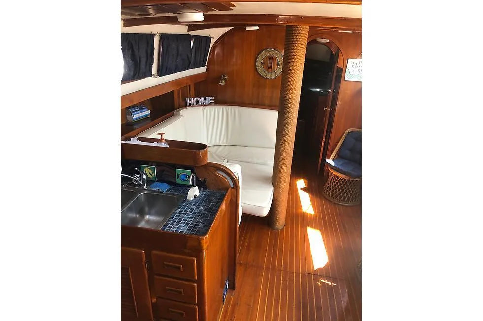 1981 Robert Perry 47' Center Cockpit... Located in San Diego, Ca... Offered By Yacht Coast Yacht Sales.