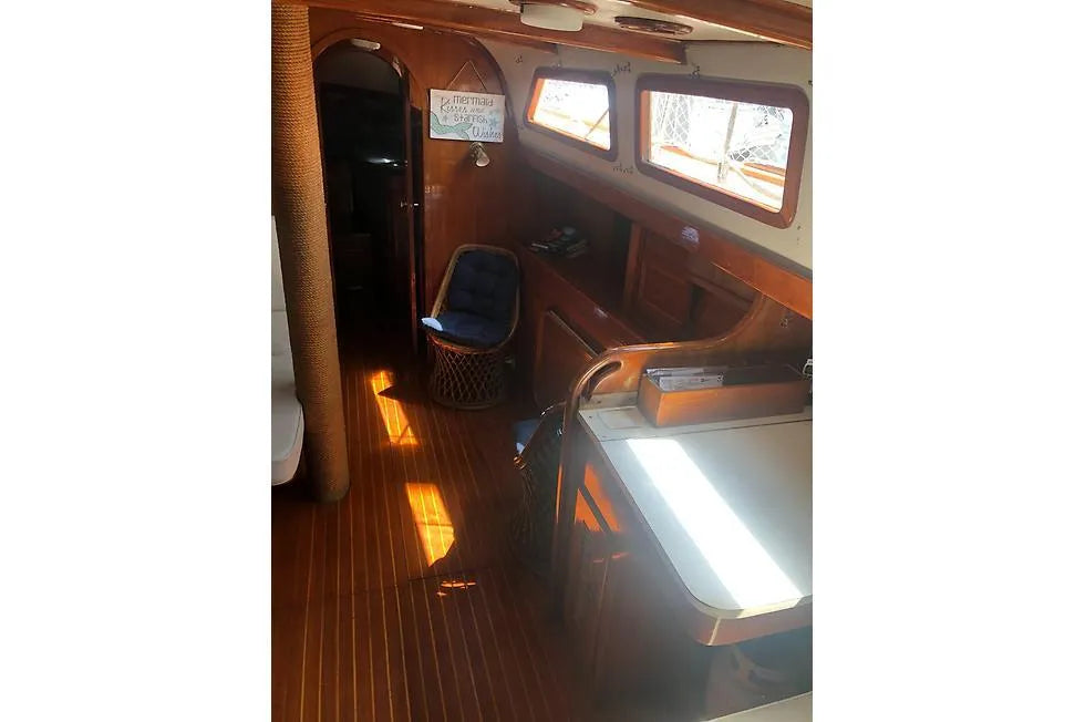 1981 Robert Perry 47' Center Cockpit... Located in San Diego, Ca... Offered By Yacht Coast Yacht Sales.