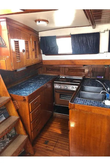 1981 Robert Perry 47' Center Cockpit... Located in San Diego, Ca... Offered By Yacht Coast Yacht Sales.
