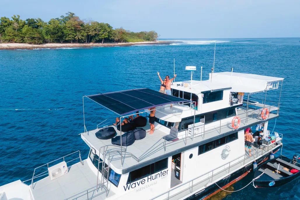 2000 72' Wave Hunter... 0perating Surf Charters in Mentawai Islands - Indonesia... Offered By Yacht Coast Yacht Sales, San Diego, Ca