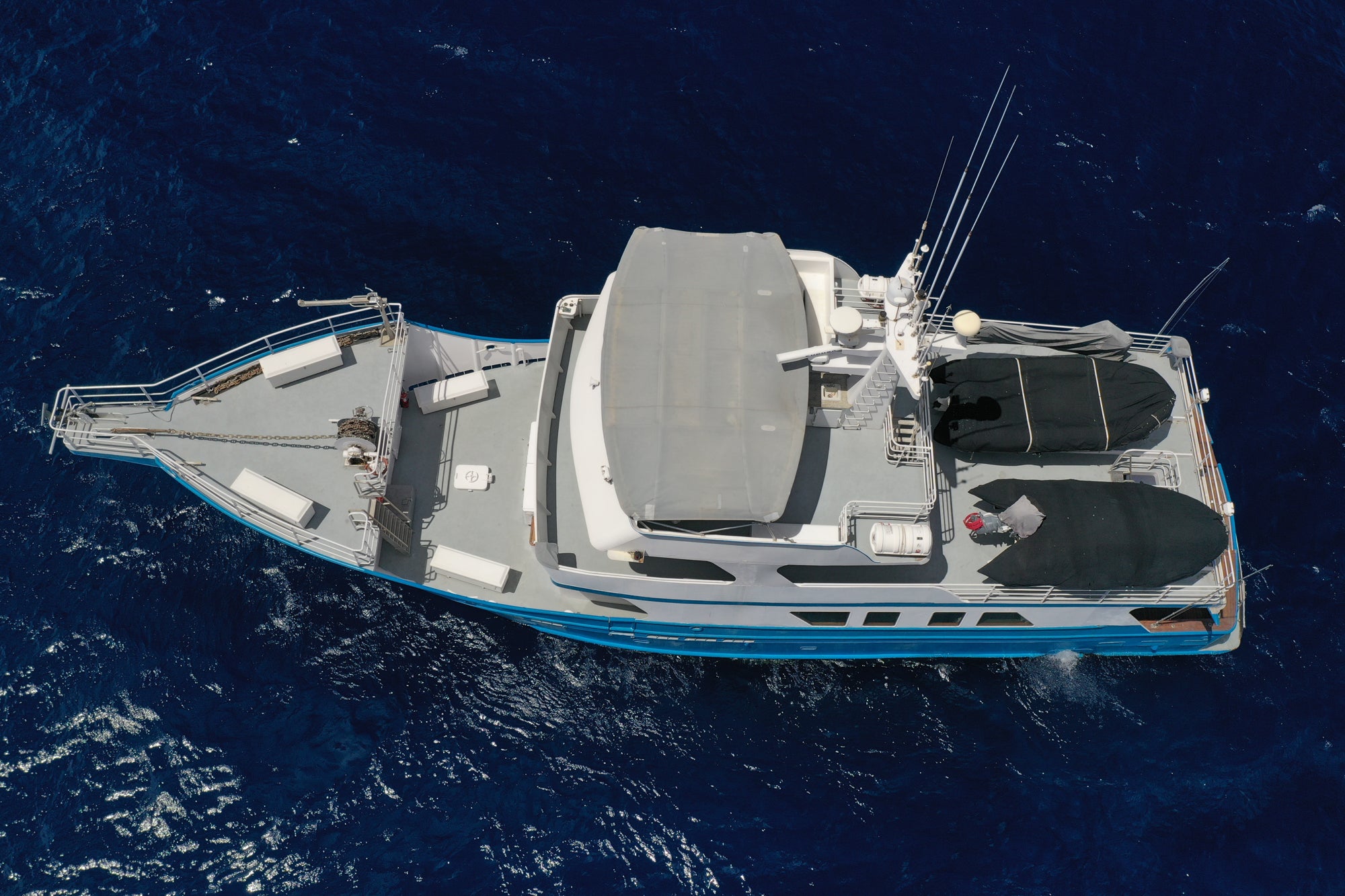 Sold! 2000 96' Custom Rodriquez Long Range Passagemaker Vessel. Located In Honolulu, Hawaii. For sale by Yacht Coast Yacht Sales