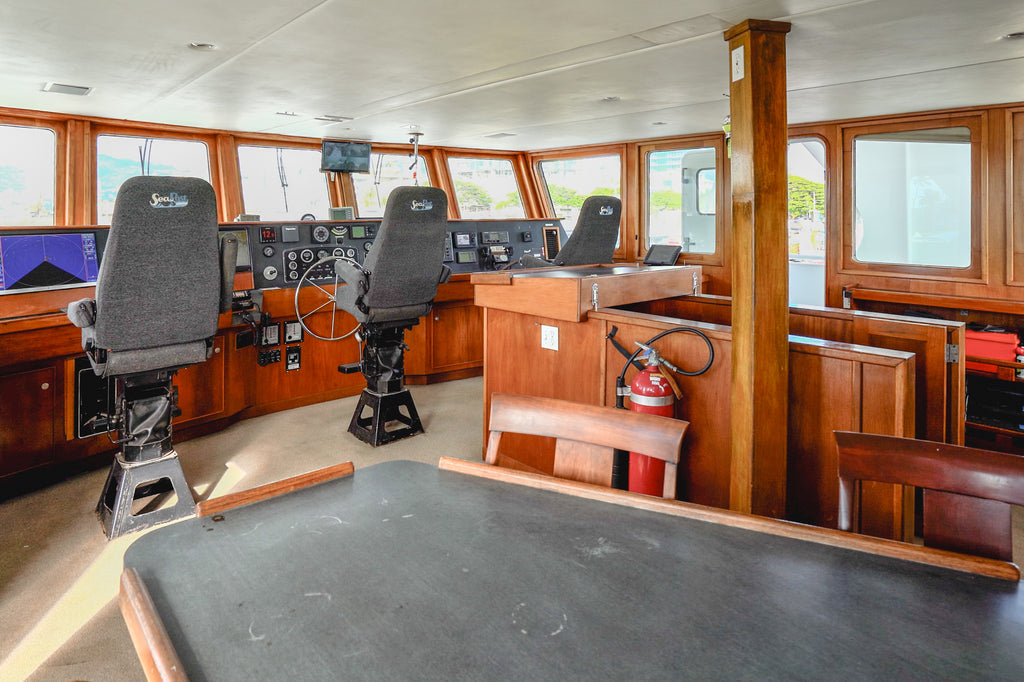 Sold! 2000 96' Custom Rodriquez Long Range Passagemaker Vessel. Located In Honolulu, Hawaii. For sale by Yacht Coast Yacht Sales