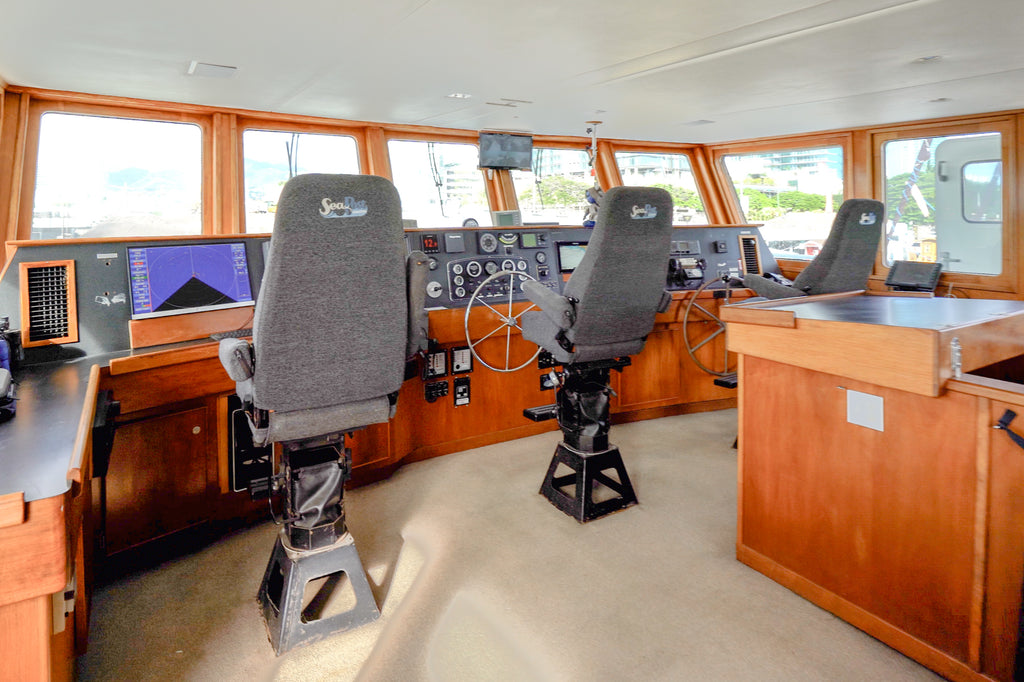 Sold! 2000 96' Custom Rodriquez Long Range Passagemaker Vessel. Located In Honolulu, Hawaii. For sale by Yacht Coast Yacht Sales