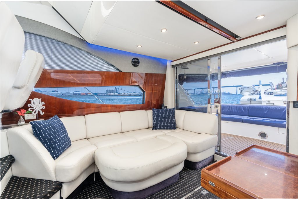 2002 Fairline Phantom 46.... LLC Owned & possible slip transfer at Marriott Downtown San Diego, Ca...