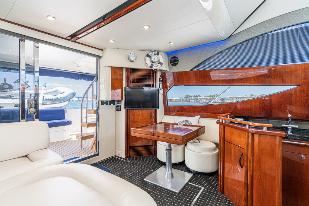 2002 Fairline Phantom 46.... LLC Owned & possible slip transfer at Marriott Downtown San Diego, Ca...