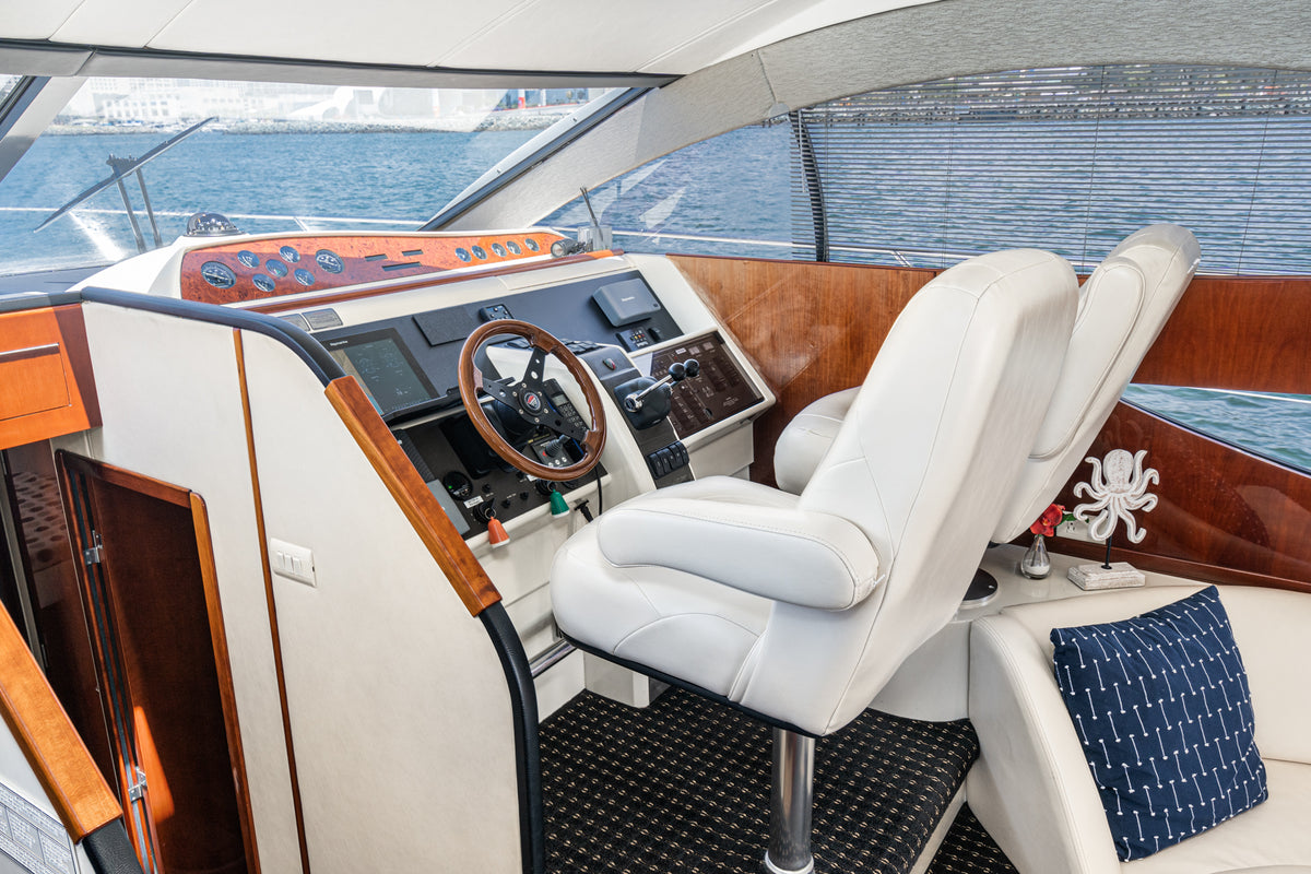 2002 Fairline Phantom 46.... LLC Owned & possible slip transfer at Marriott Downtown San Diego, Ca...