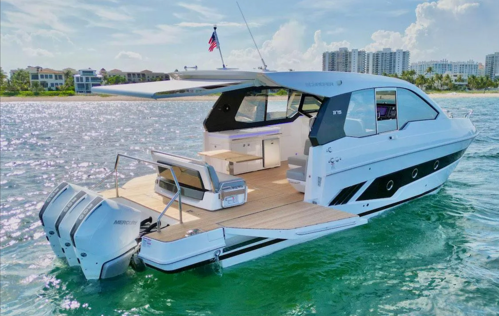 2026 Schaefer 375 | Versatile Luxury Express Cruiser