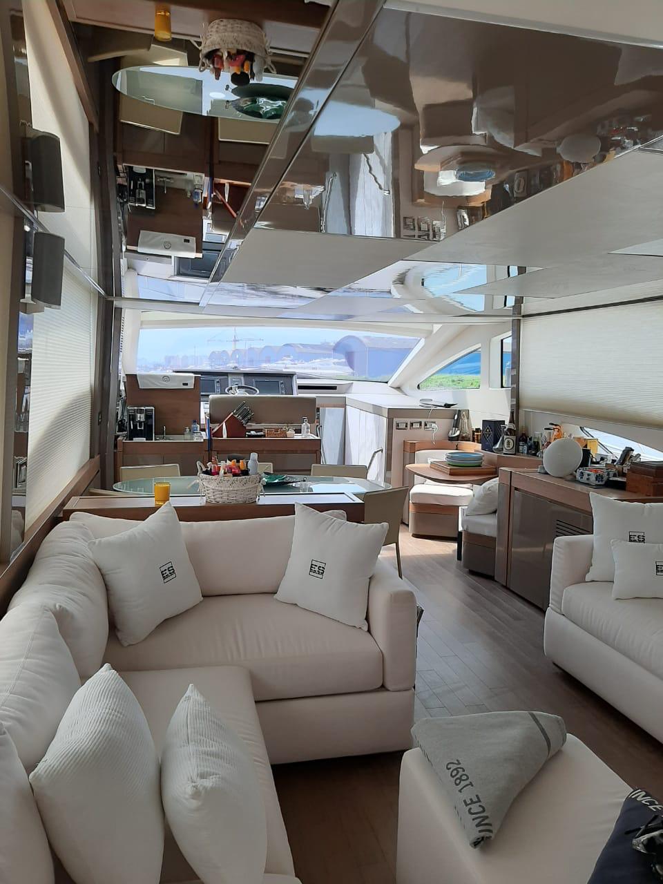 2020 Intermarine 80 Located in Guaruja, Brazil... Offered by Yacht Coast Yacht Sales