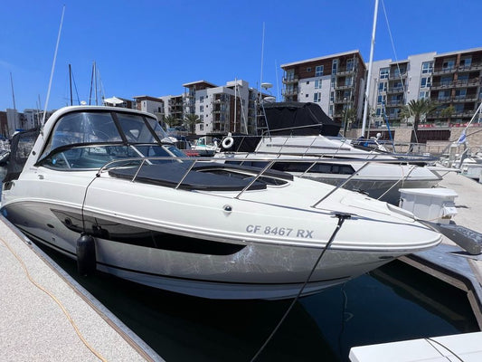 Sold! 2016 Sea Ray Sundancer 310 with Joystick & 6.2L engines. Located in Marina Del Ray, California. For Sale By Yacht Coast Yacht Sales