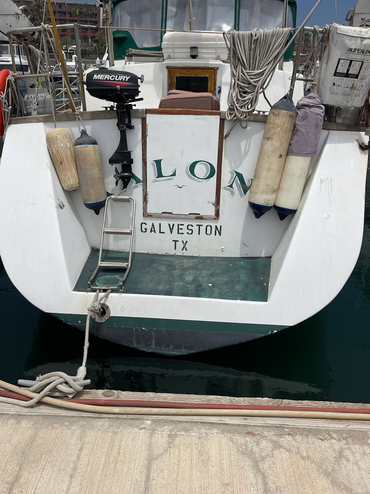 1979 48' FORBES COOPER MAPLE LEAF CENTER COCKPIT SAILBOAT. LOCATED IN ENSENADA, MEXICO