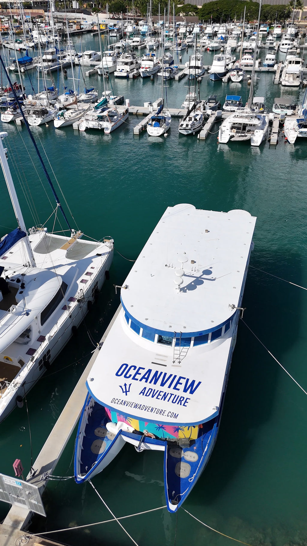Huge Price Reduction! 2010 77' SemiSub Power Catamaran Passenger Vessel with Slip... Located in Honolulu, Hawaii... Offered By Yacht Coast Yacht Sales