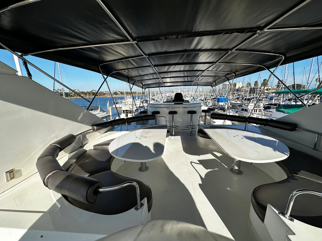 1996 92' Monte Fino Yacht... Located in San Diego... Offered by Yacht Coast Yacht Sales