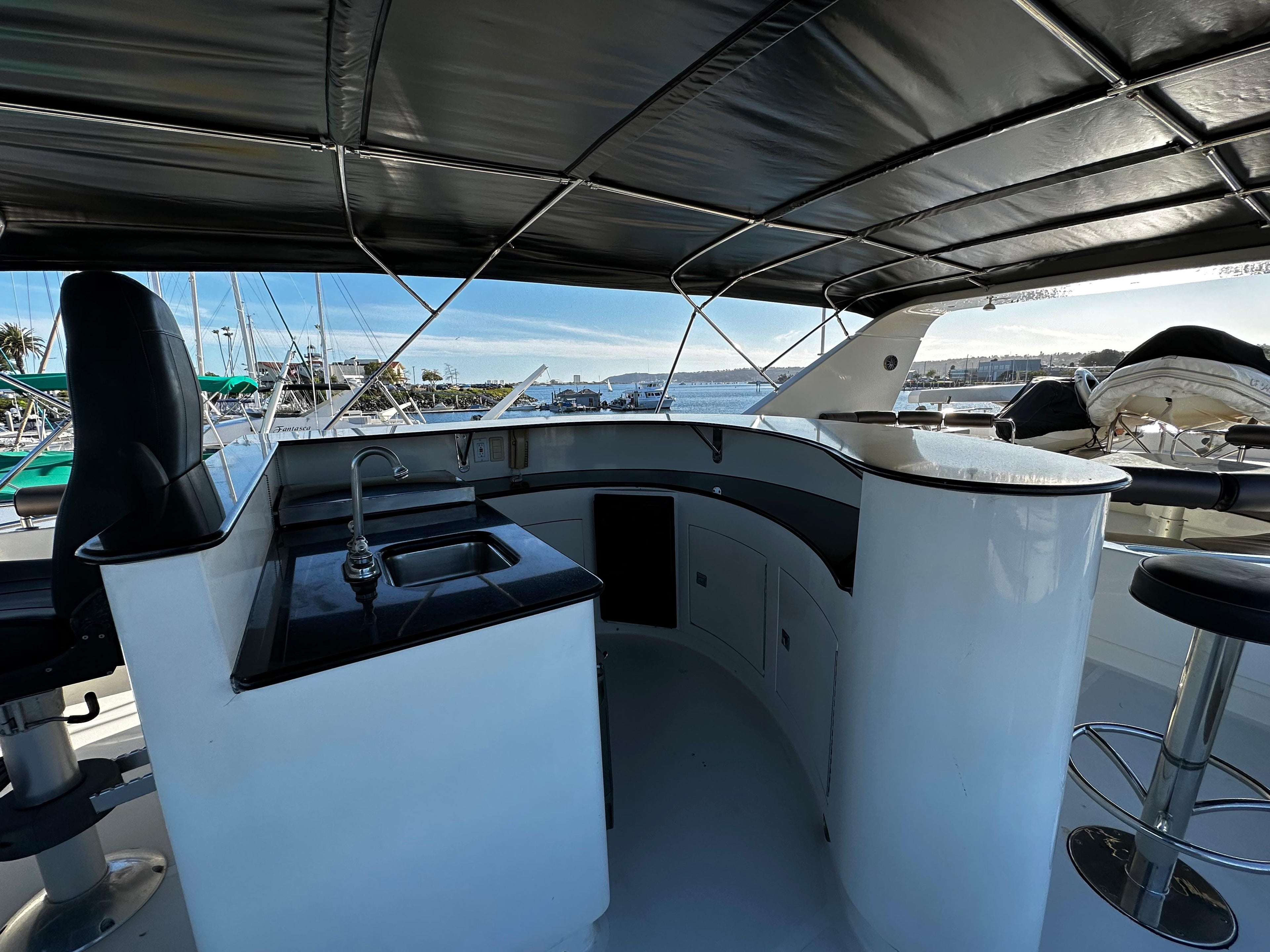 1996 92' Monte Fino Yacht... Located in San Diego... Offered by Yacht Coast Yacht Sales