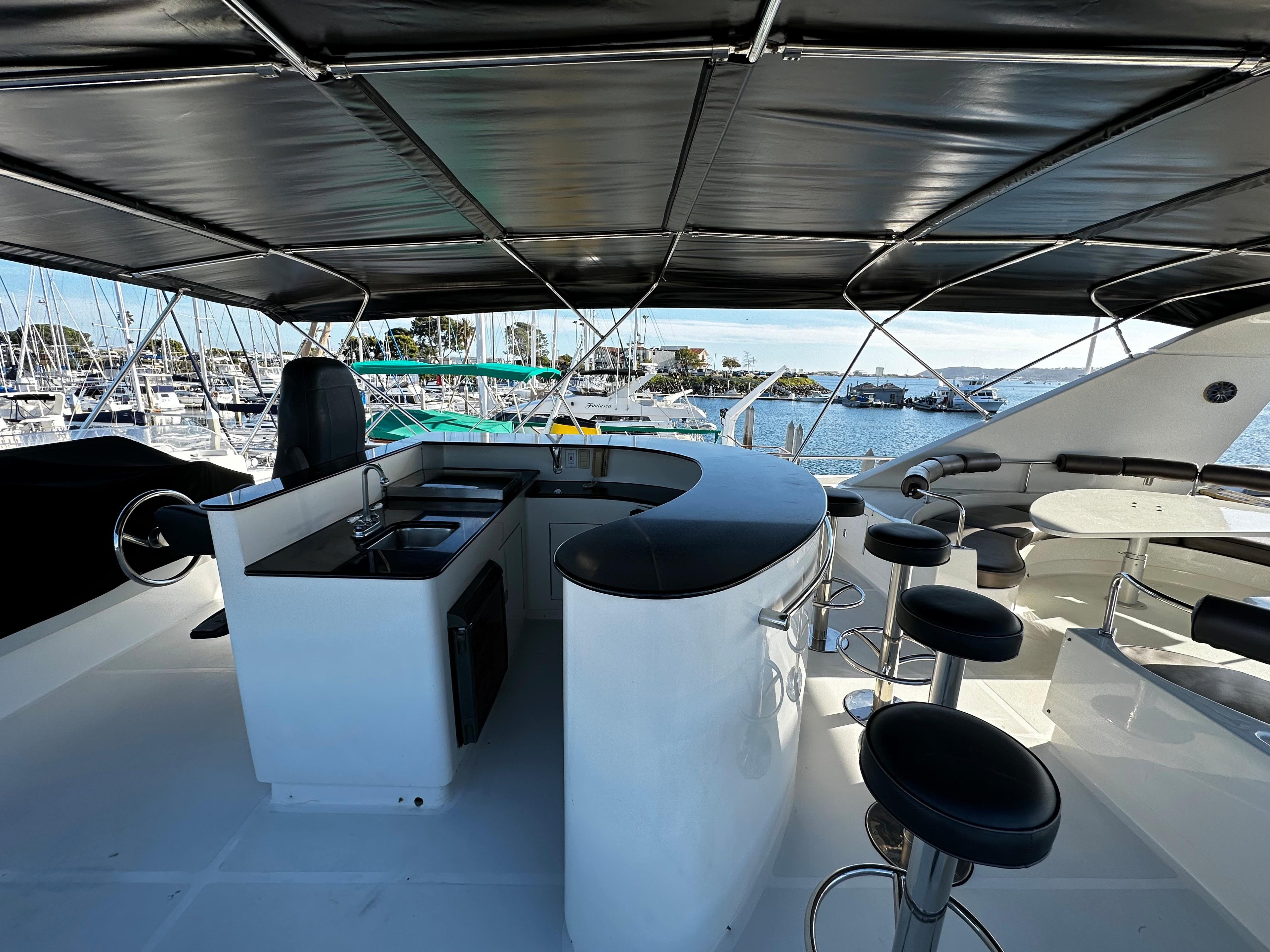 1996 92' Monte Fino Yacht... Located in San Diego... Offered by Yacht Coast Yacht Sales