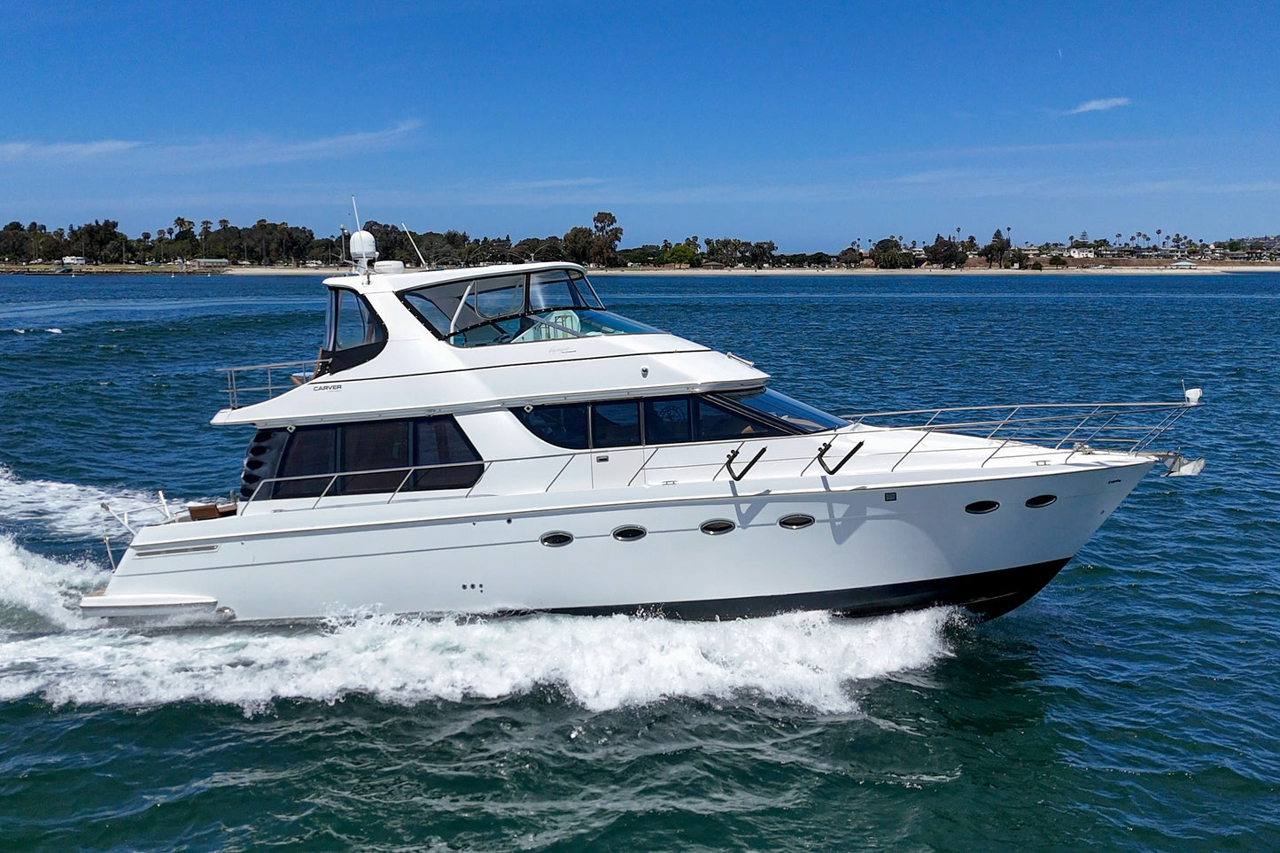 2003 Carver 530 Voyager Pilothouse... Located in Mission Beach... Offered By Yacht Coast Yacht Sales