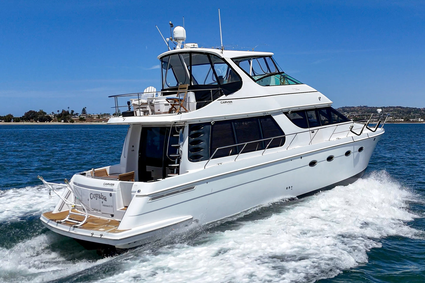 2003 Carver 530 Voyager Pilothouse... Located in Mission Beach... Offered By Yacht Coast Yacht Sales