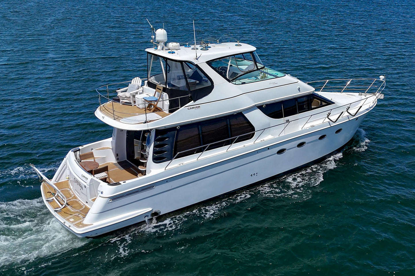 2003 Carver 530 Voyager Pilothouse... Located in Mission Beach... Offered By Yacht Coast Yacht Sales