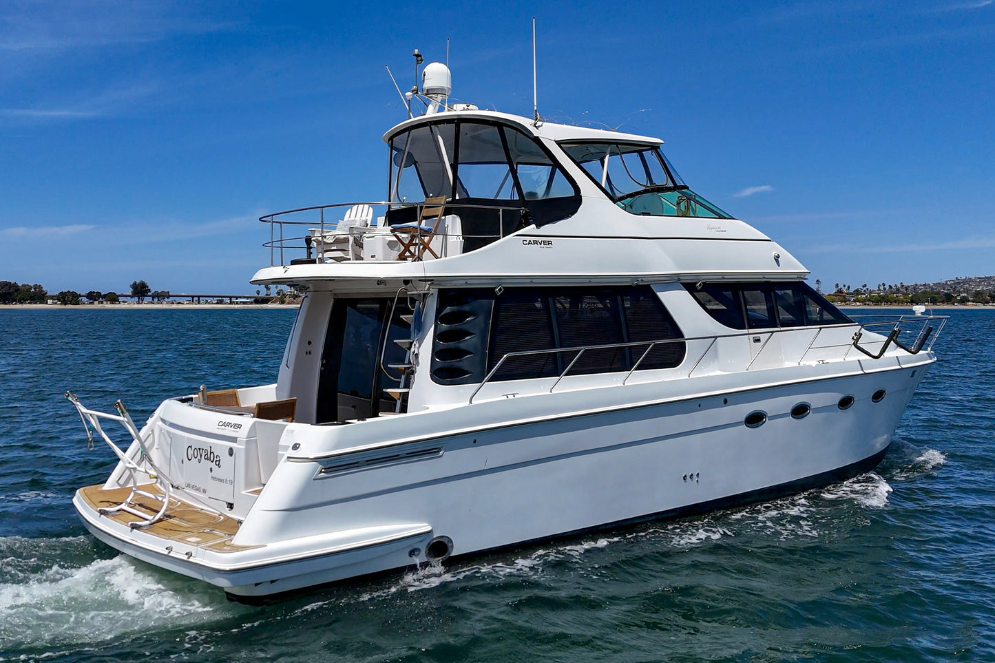 2003 Carver 530 Voyager Pilothouse... Located in Mission Beach... Offered By Yacht Coast Yacht Sales