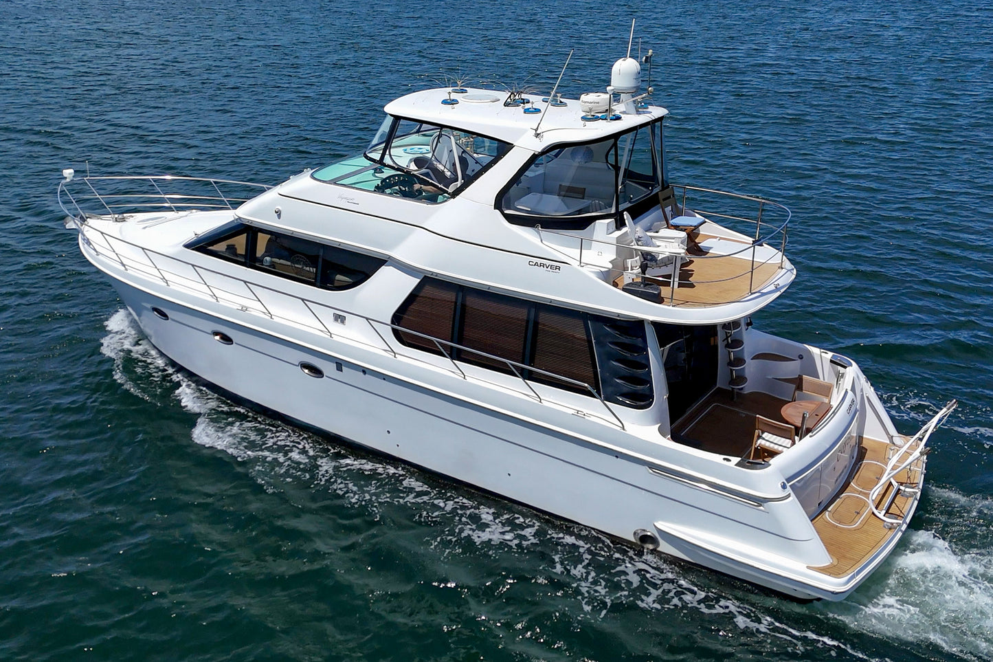 2003 Carver 530 Voyager Pilothouse... Located in Mission Beach... Offered By Yacht Coast Yacht Sales