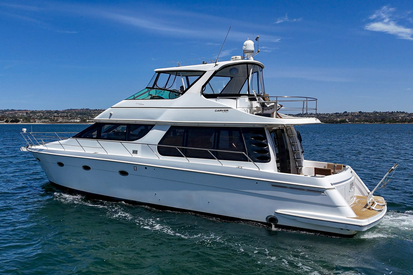 2003 Carver 530 Voyager Pilothouse... Located in Mission Beach... Offered By Yacht Coast Yacht Sales