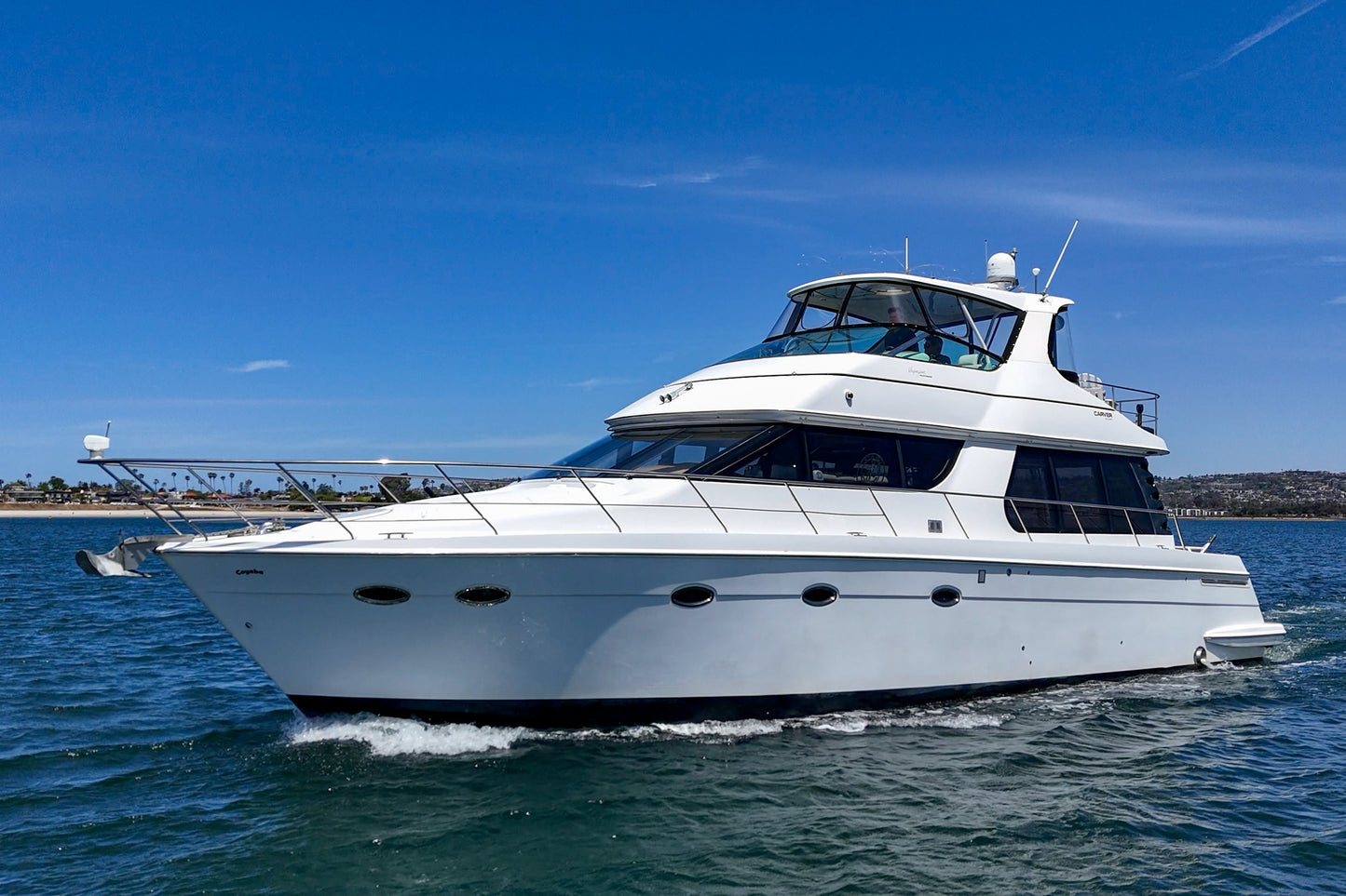 2003 Carver 530 Voyager Pilothouse... Located in Mission Beach... Offered By Yacht Coast Yacht Sales