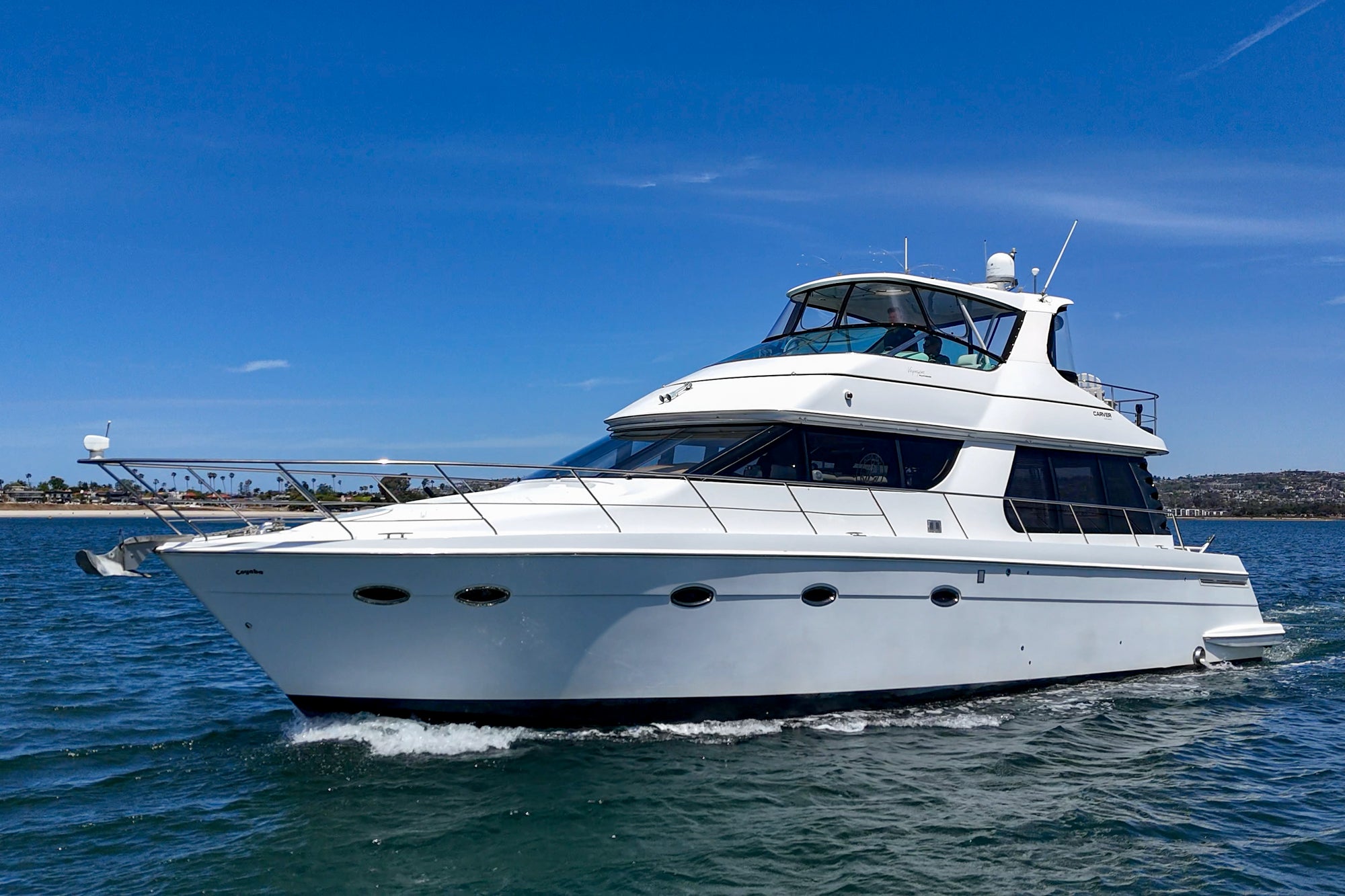 2003 Carver 530 Voyager Pilothouse... Located in Mission Beach... Offered By Yacht Coast Yacht Sales
