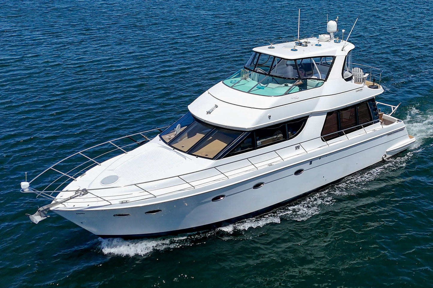 2003 Carver 530 Voyager Pilothouse... Located in Mission Beach... Offered By Yacht Coast Yacht Sales