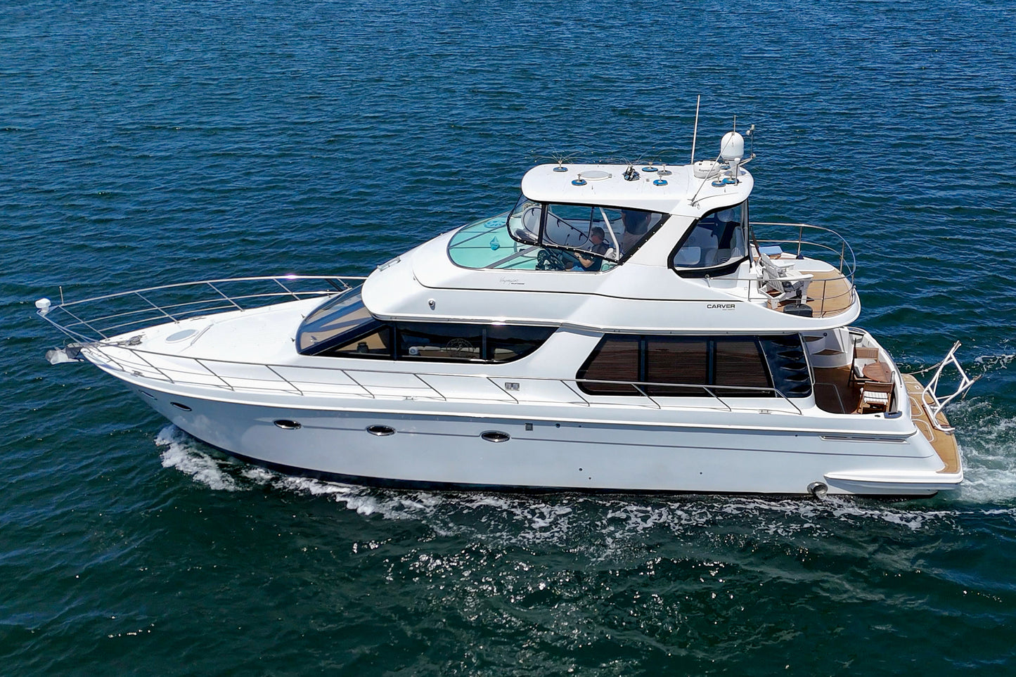 2003 Carver 530 Voyager Pilothouse... Located in Mission Beach... Offered By Yacht Coast Yacht Sales