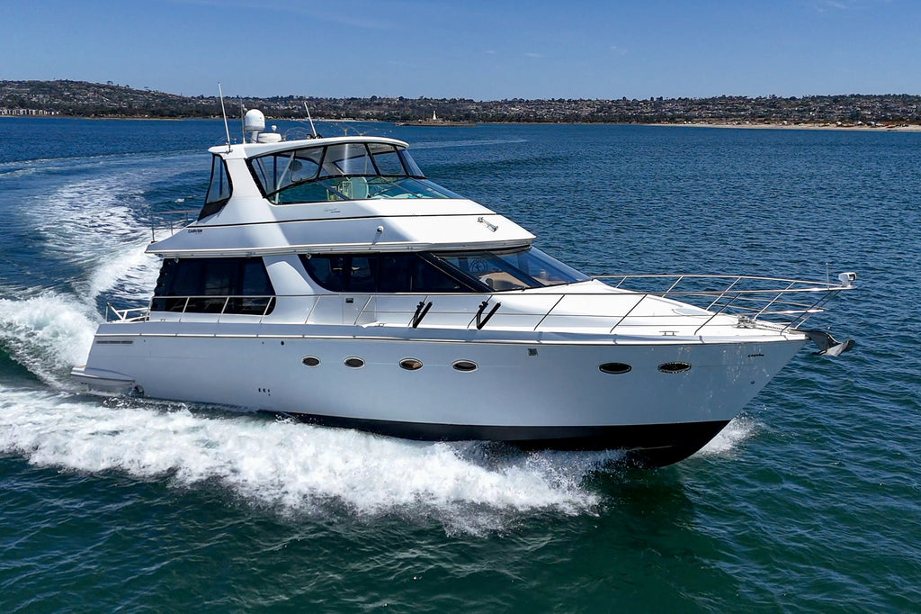 2003 Carver 530 Voyager Pilothouse... Located in Mission Beach... Offered By Yacht Coast Yacht Sales