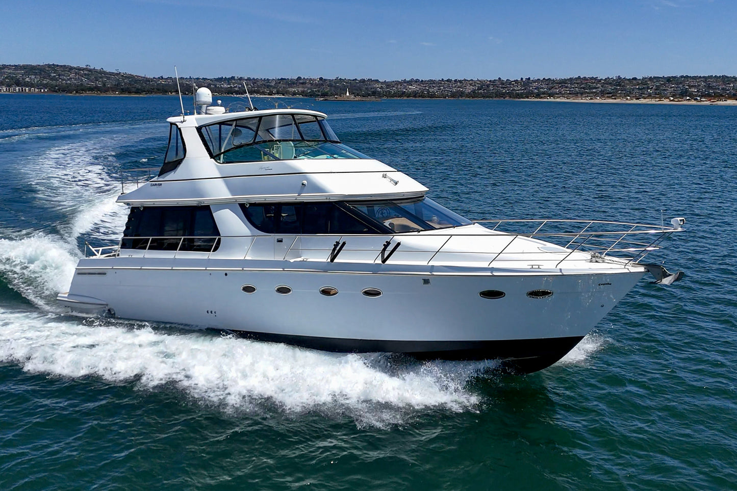 2003 Carver 530 Voyager Pilothouse... Located in Mission Beach... Offered By Yacht Coast Yacht Sales