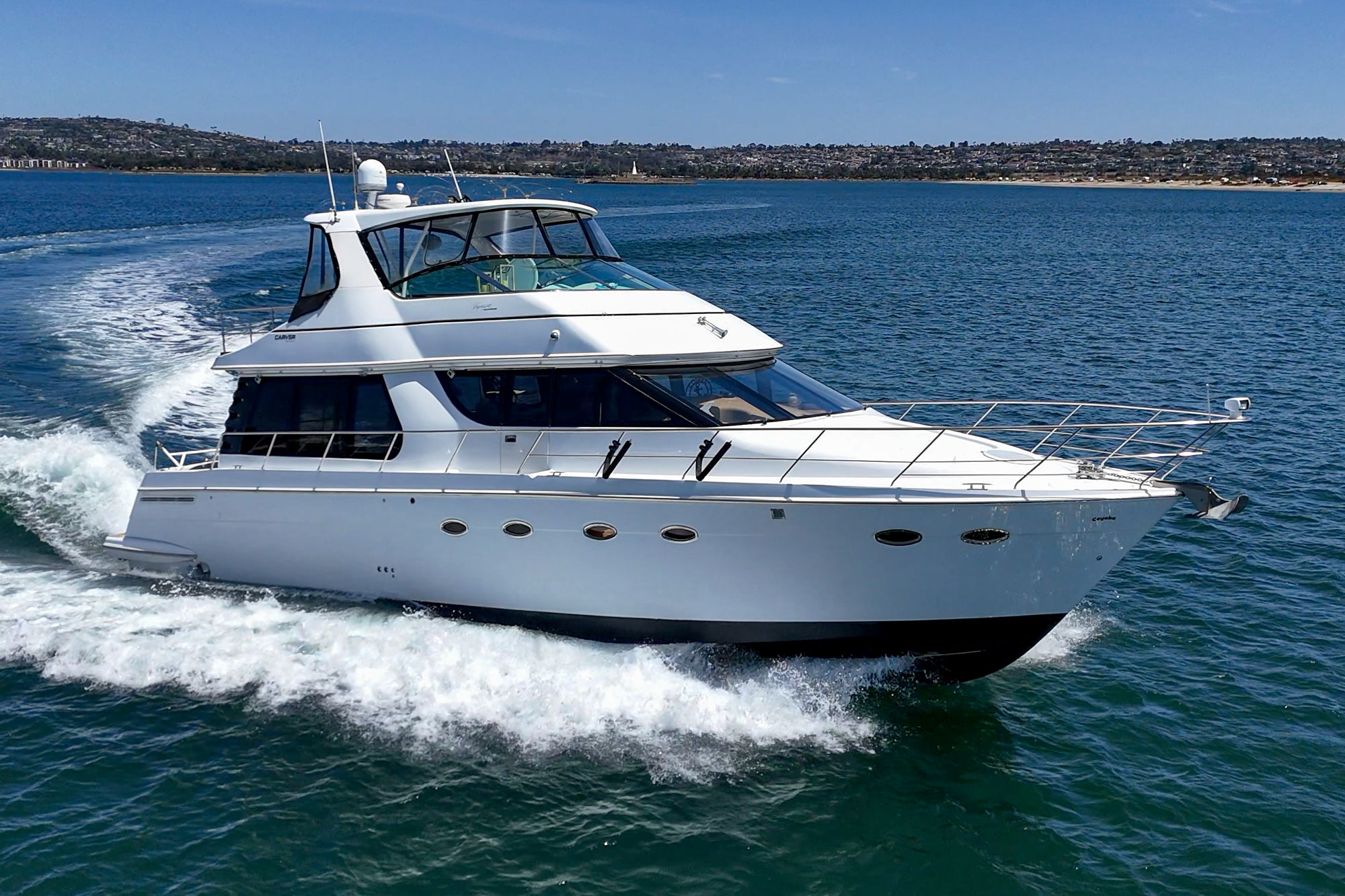 2003 Carver 530 Voyager Pilothouse... Located in Mission Beach... Offered By Yacht Coast Yacht Sales