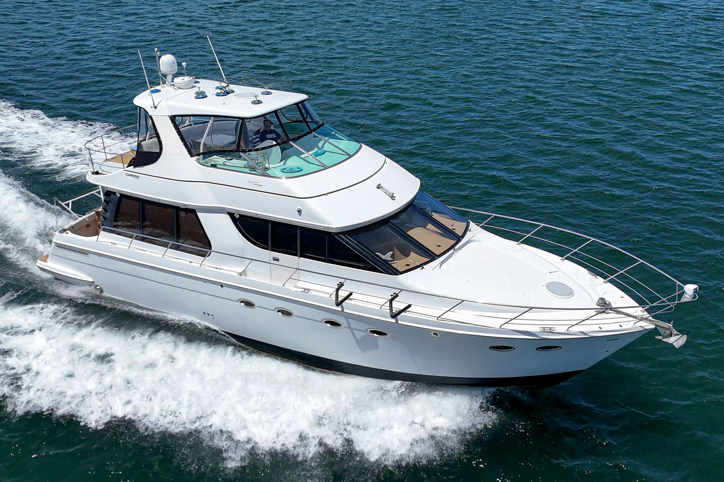 2003 Carver 530 Voyager Pilothouse... Located in Mission Beach... Offered By Yacht Coast Yacht Sales