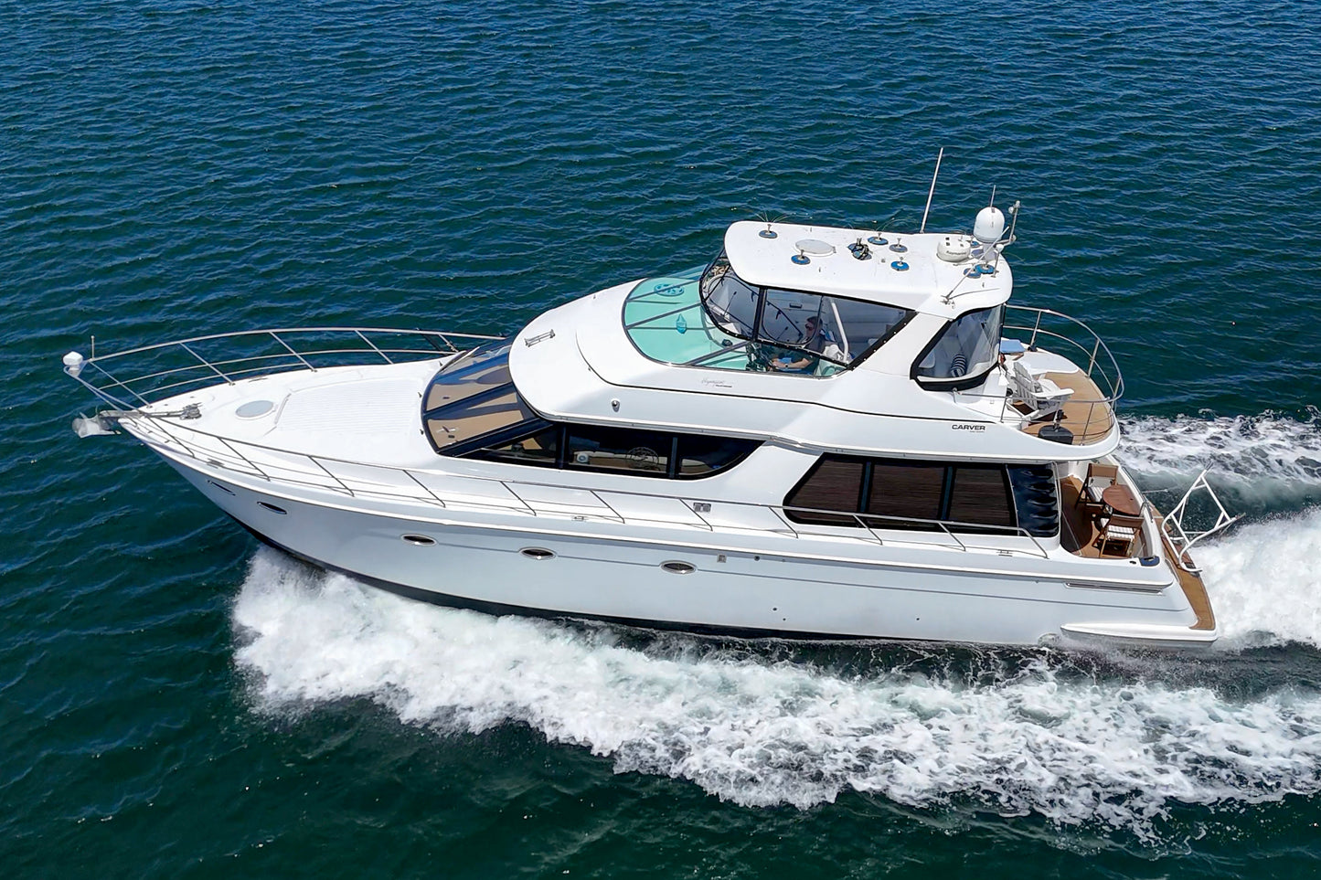 2003 Carver 530 Voyager Pilothouse... Located in Mission Beach... Offered By Yacht Coast Yacht Sales